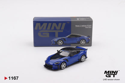 Minigt 1:64 Oracle Red Bull Racing RB19 #1 Max Verstappen 2023 F1 2023 Las Vegas GP Winner+Ford Puma Rally1 #16 M-Sport Ford WRT 2024 Rally Finland 3rd Place+Nissan Z VeilSide FFZ400 Seiran Blue+Lancia Stratos HF #4 1979 Spanish Rally Champion