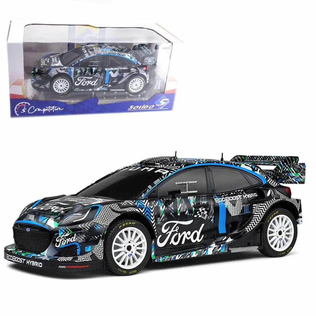 Solido S1809501 1:18 Scale Ford Puma WRC – Goodwood Festival of