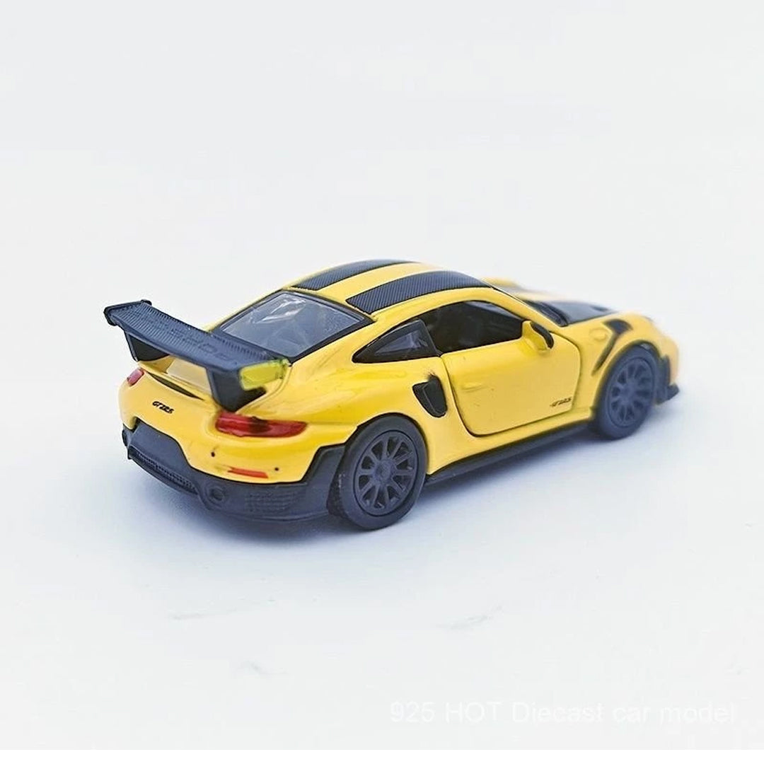 Bburago Porsche 911 GT2 RS 1:64 Die-Cast Car with Opening Doors