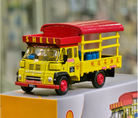 Tiny City 1:76 Scale Leyland FG Shell Diecast Truck Model | Shell Oil Transport Vehicle Collectible | ATC66167