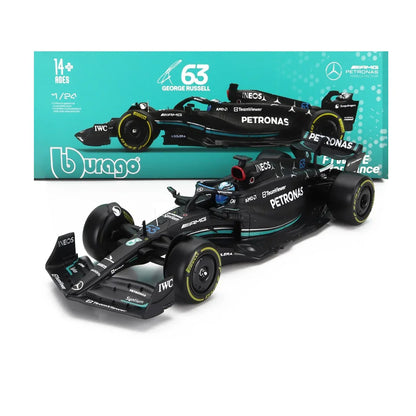 Bburago 1:24 Mercedes-AMG Petronas F1 W14 #63 – George Russell Diecast Model Car