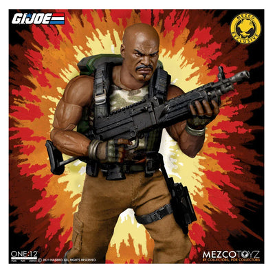 Mezco One:12 Collective G.I. Joe Roadblock Action Figure – Exclusive
