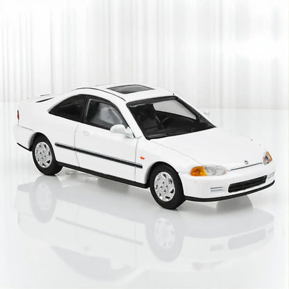 PARA64 1:64 1995 Honda Civic Coupe EJ1 White Diecast Model Car  LHD PA-55765  By Paragon Models-