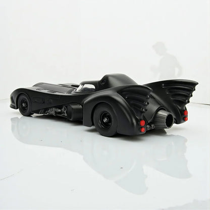 Joy Junction 1:24 Scale 1989 Batmobile Diecast Alloy Car Model – Black Finish | -Go Lights & Sound, Spray Effect, Shock Absorption (JJ211)