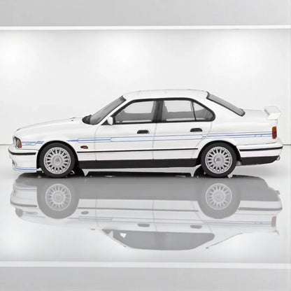 Solido 1:43 1994 BMW E34 Alpina B10 BiTurbo White with Blue Stripes  Diecast Model Car -S4310404