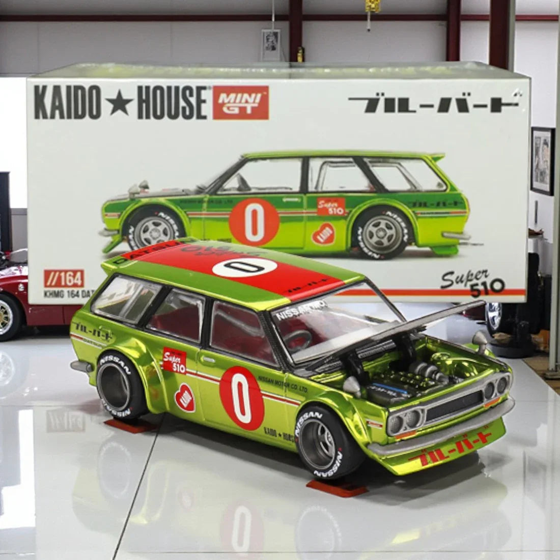 Kaido House 1:64 Datsun 510 Wagon – OG Flow Diecast Model