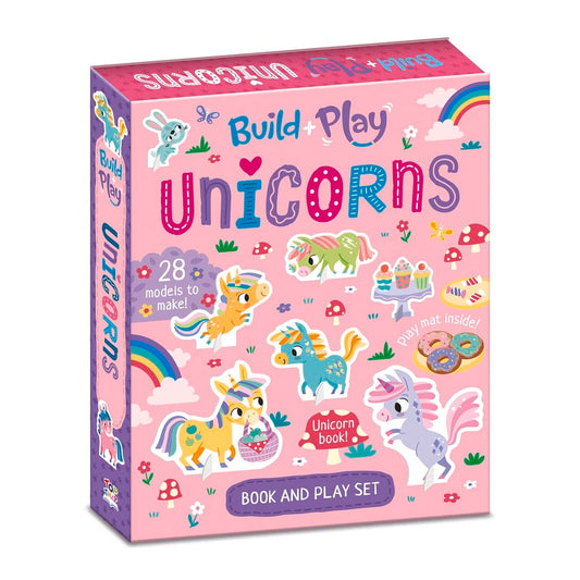 Build and Play Unicorns | Interactive Build & Play Activity Kit for Kids (Paperback)