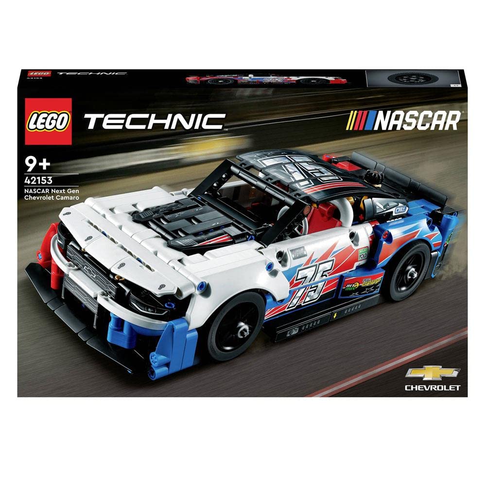 LEGO 42153 Technic NASCAR Next Gen Chevrolet Camaro ZL1 42153 Building Toy Set (672 Pieces)