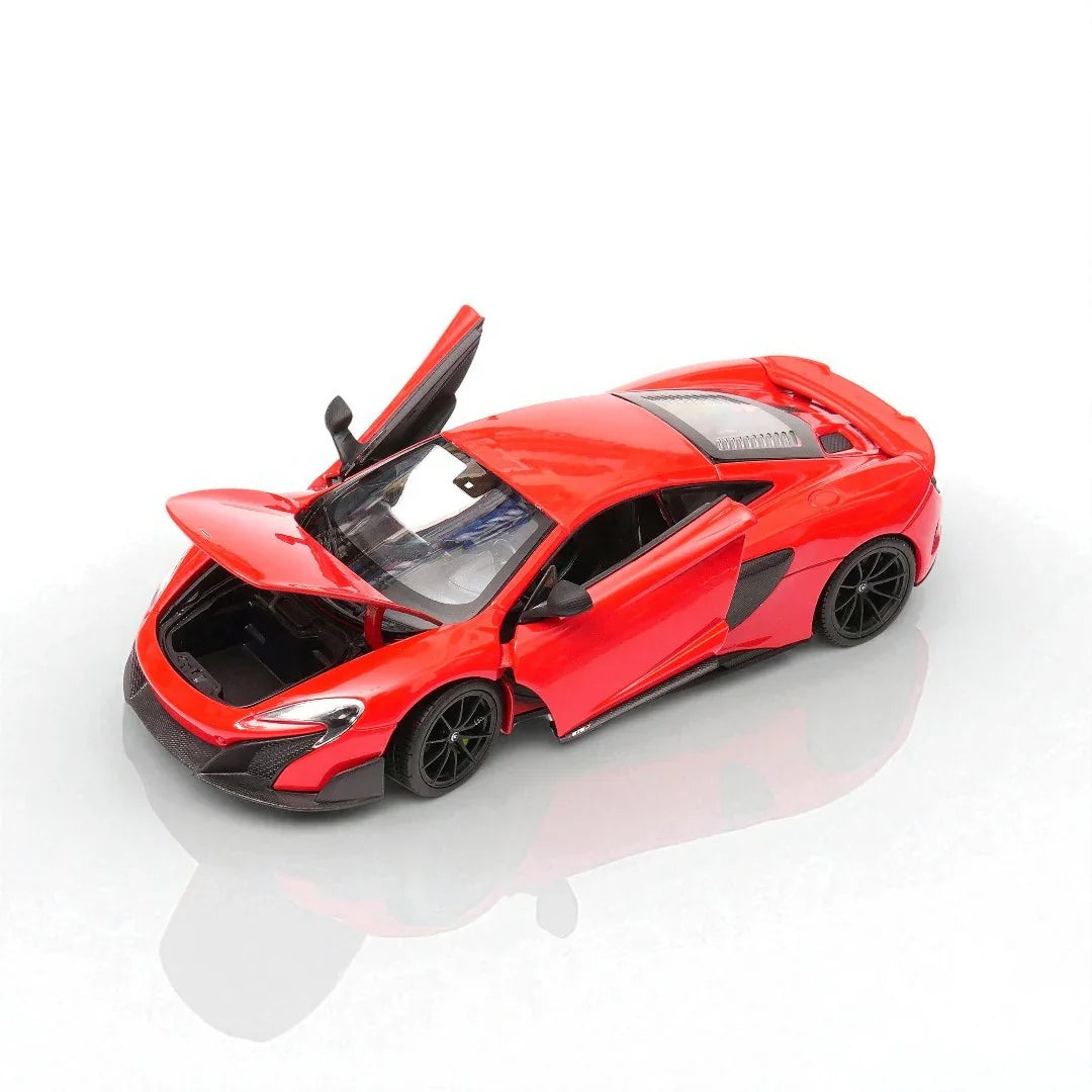 WELLY 1:24 Mclaren 675LT Coupe Diecast Car Model-Red (24089) - Jaiman Toys
