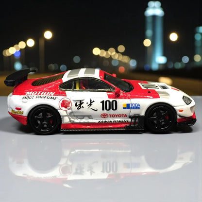 BSC Toyota 1:64  Supra A80 Idemitsu 100 Regular Edition Racing   Diecast Car Model
