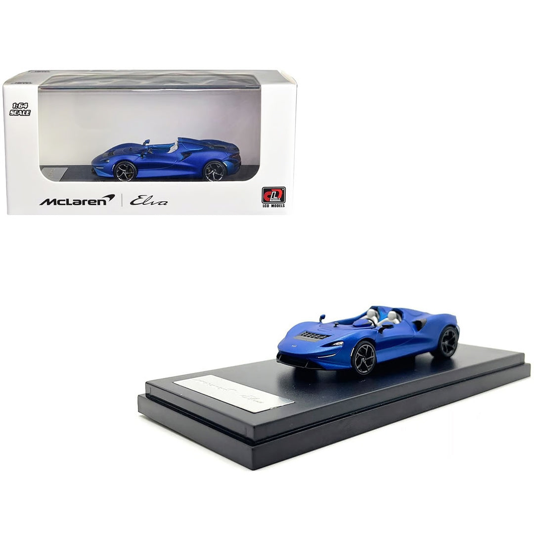 LCD Models McLaren Elva 1:64 Diecast Car | Premium Collector Display Model