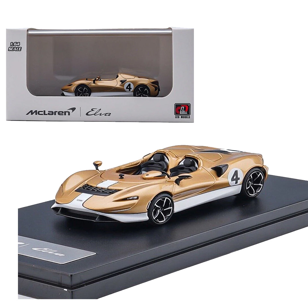LCD Models McLaren Elva 1:64 Diecast Car | Premium Collector Display Model
