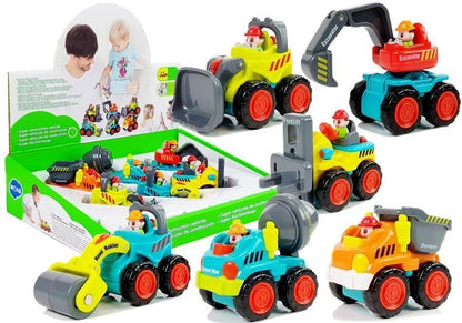 HOLA Construction Toy For A Toddler Concrete Mixer Excavator - Jaiman Toys