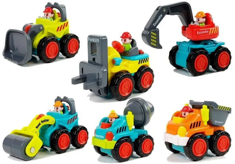 HOLA Construction Toy For A Toddler Concrete Mixer Excavator - Jaiman Toys