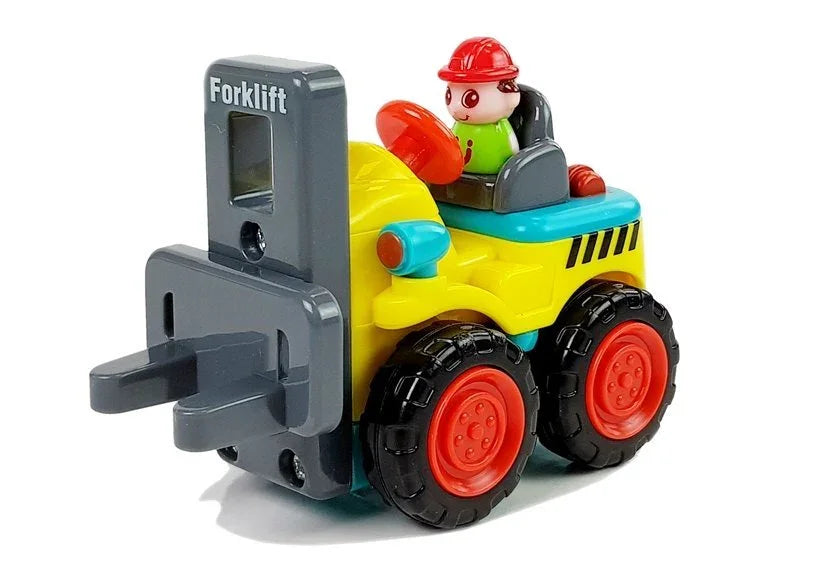 HOLA Construction Toy For A Toddler Concrete Mixer Excavator - Jaiman Toys