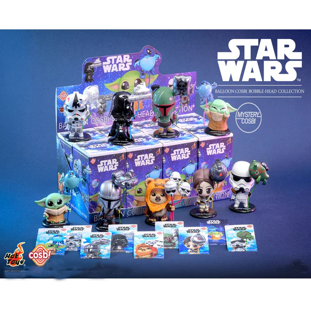 Hot Toys Ultimate Action Figure Star Wars Balloon Cosbi Bobble-Head Blind Box – 1 Random Figurine - Jaiman Toys