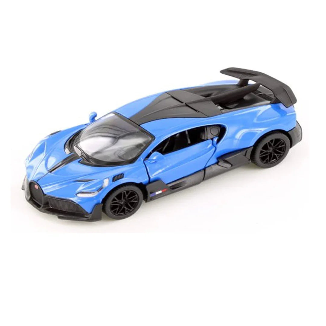 KiNSMART 5442W Bugatti Divo – 1:36 Scale Die-Cast Model Toy Car - Blue - Jaiman Toys