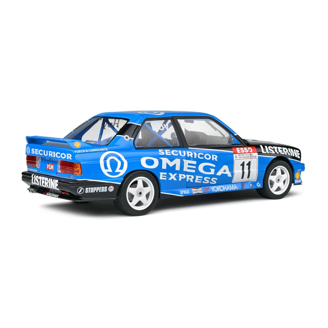 BMW E30 M3 #11 "BTCC" (1991) 1/18 DIECAST MODEL BY SOLIDO