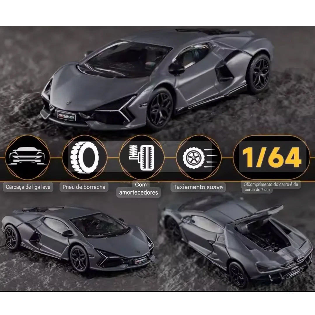 Bburago Lamborghini Revuelto 1:64 Die-Cast Scale Model Car