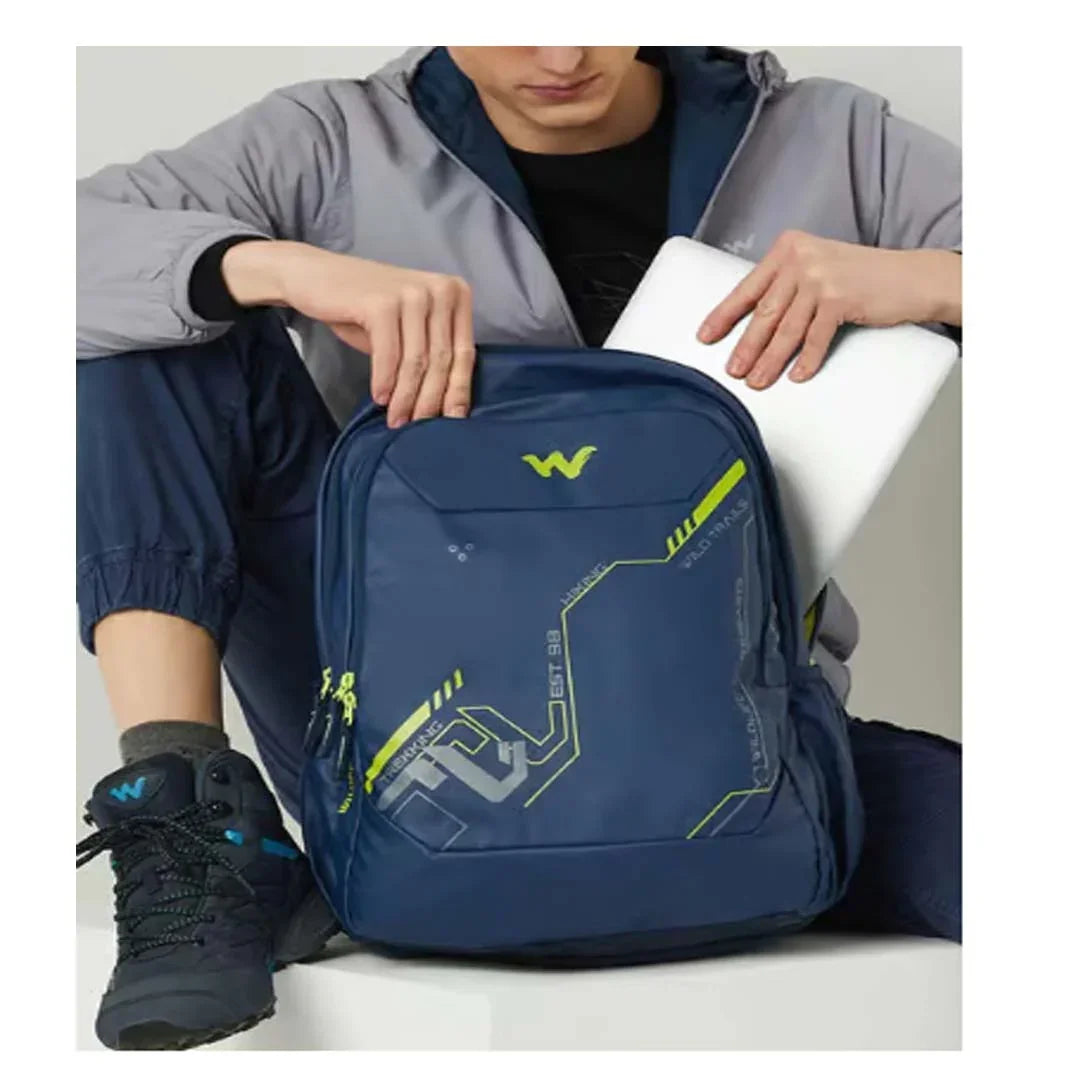 wildcraft backpack with rain cover Wildcraft Blaze Pro 45L Laptop & School Bags– Light Blue