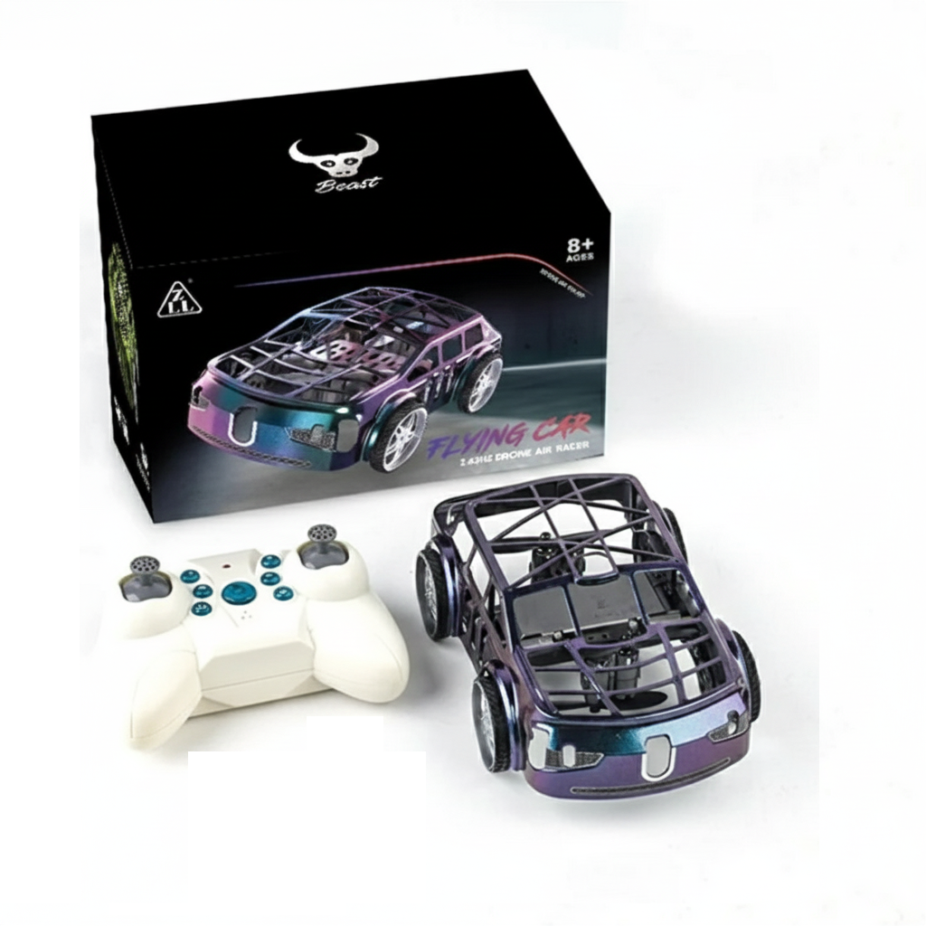 SG900PRO Dual-Mode 2-in-1 Flying Car Drone – RC Air + Ground Vehicle with LED Lights (Blue)