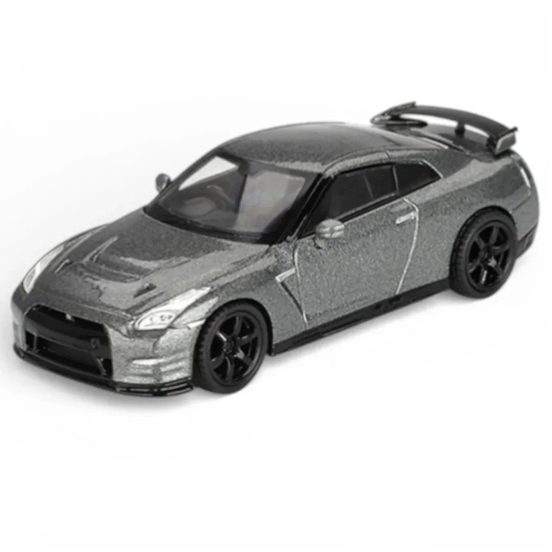 Mini GT 1:64 Nissan GT-R NISMO R35 CRS Dark Metal Grey – Premium