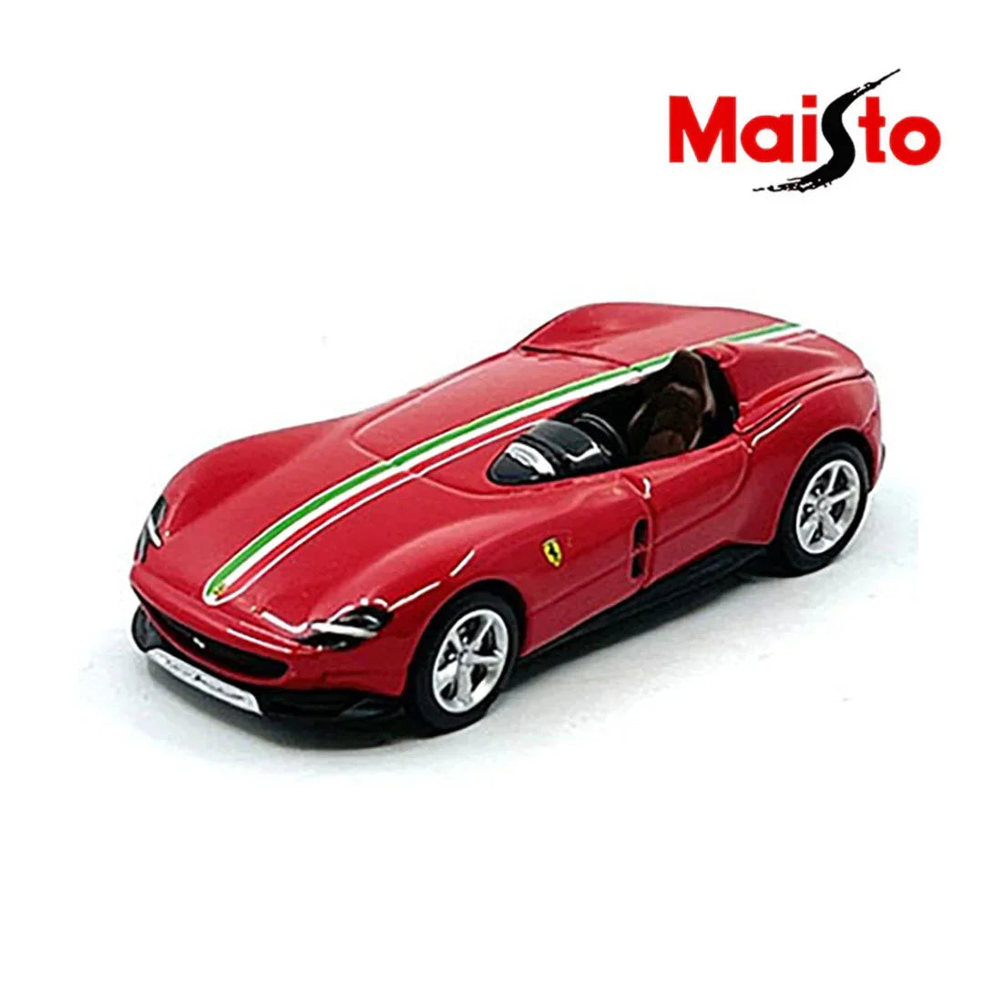 Maisto Ferrari Monza SP1 Red – 1:64 Scale Speed Icons Licensed Die