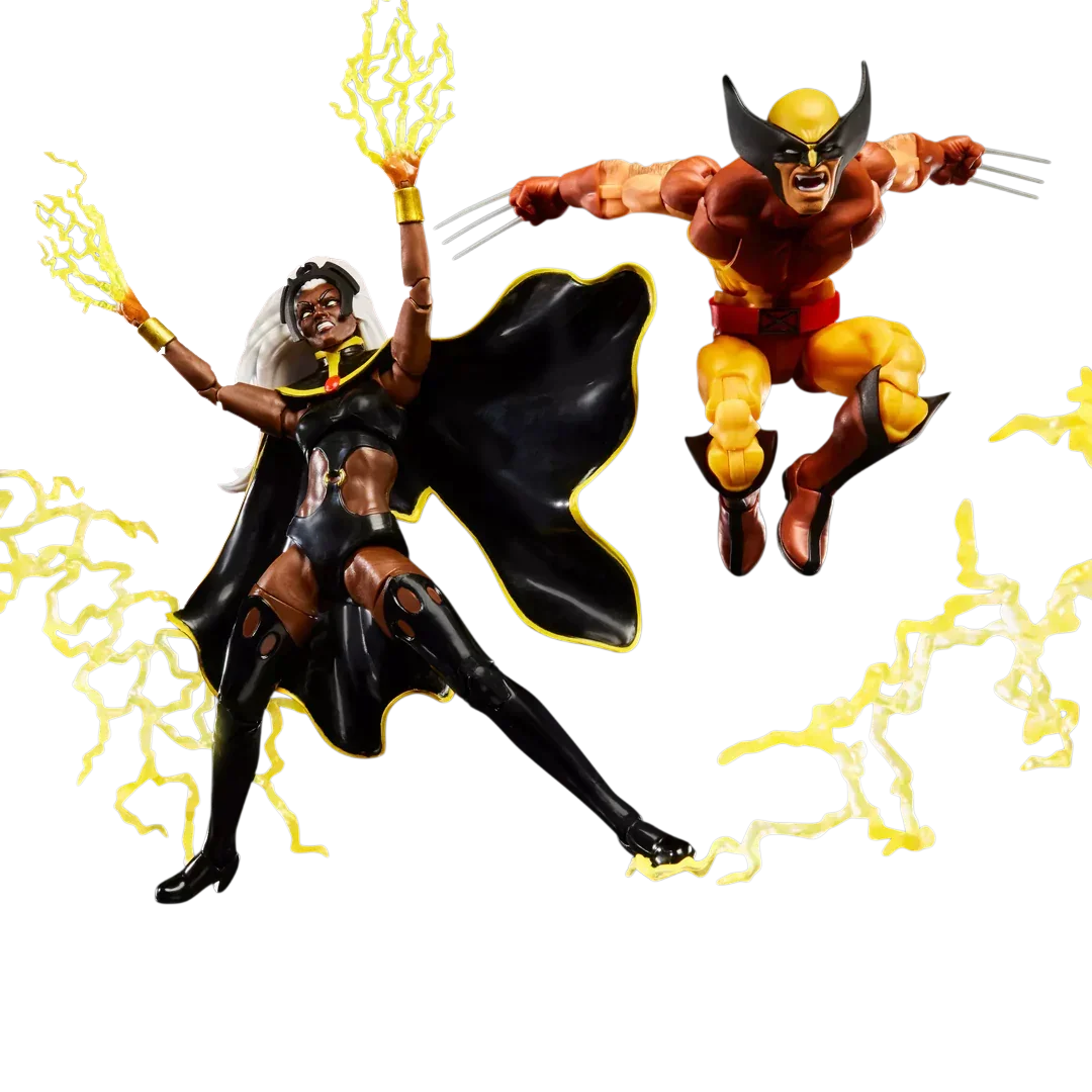 Hasbro Marvel Legends X-Men ’97 Wolverine & Storm Action Figures 2-Pack | 6-Inch  Collectibles