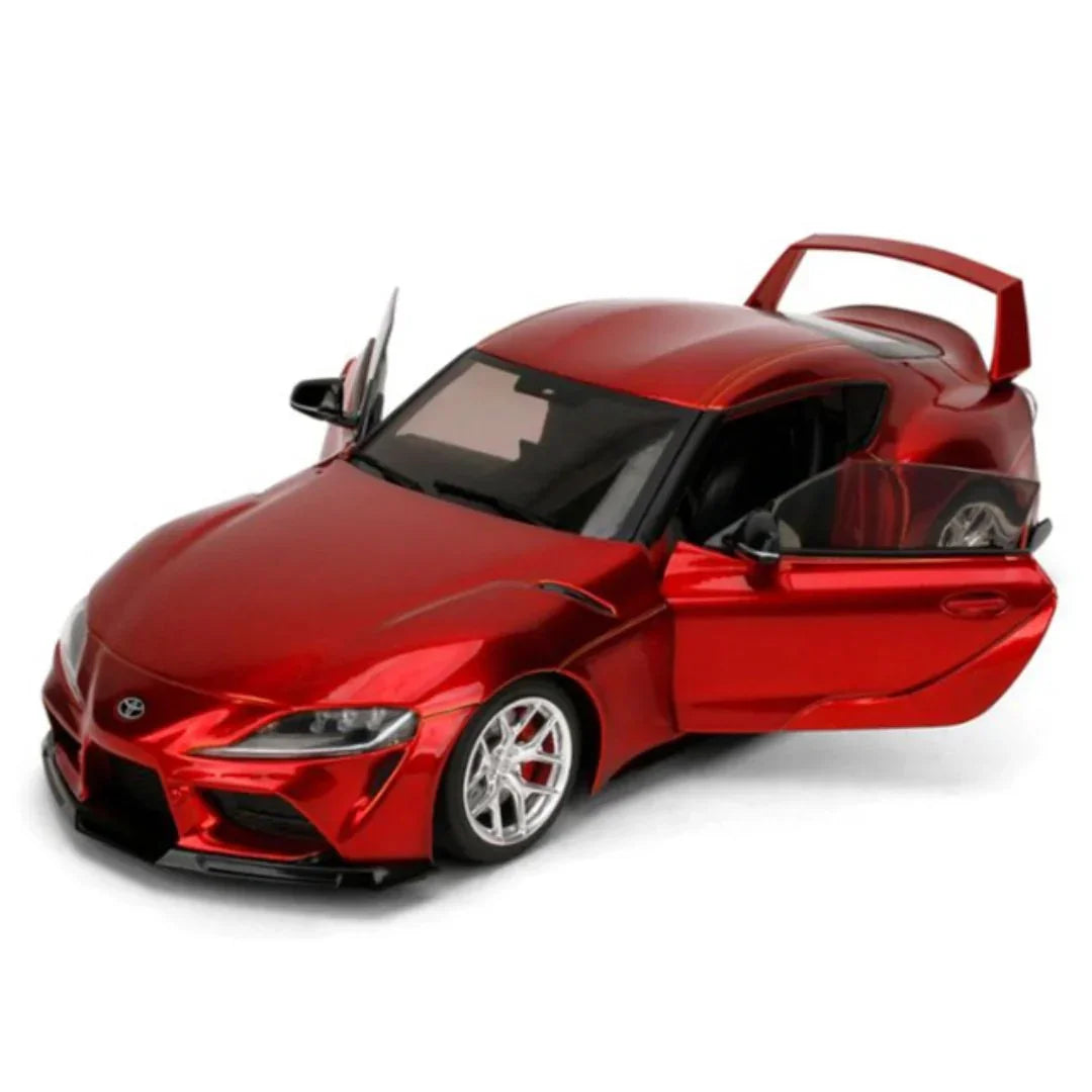 Jada Toys Pink Slips Toyota Supra MK5 Red 1:18 Diecast Model Car - Jaiman Toys
