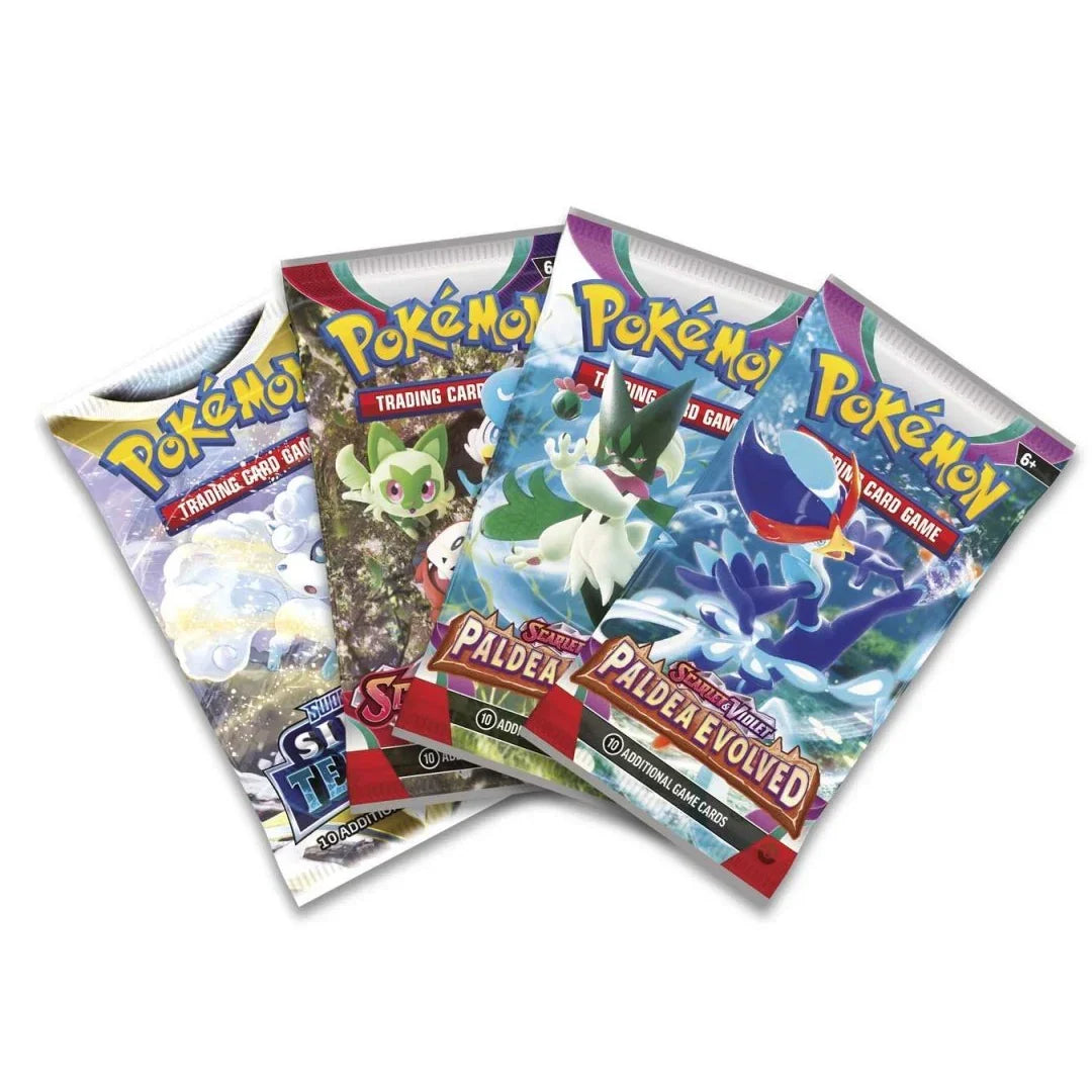 Original Pokémon TCG Paldea Legends Tin – Miraidon EX | Premium Pokémon Card Collectible Tin for Kids & Fans