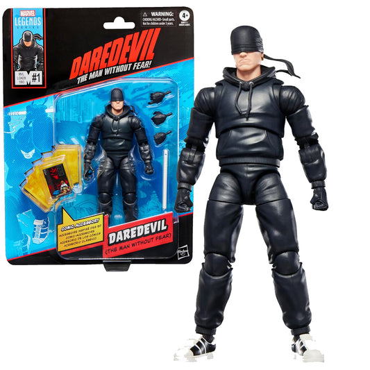 Marvel Legends Daredevil The Man Without Fear Action Figure 6 Inch | Comics Inspired Wave 2