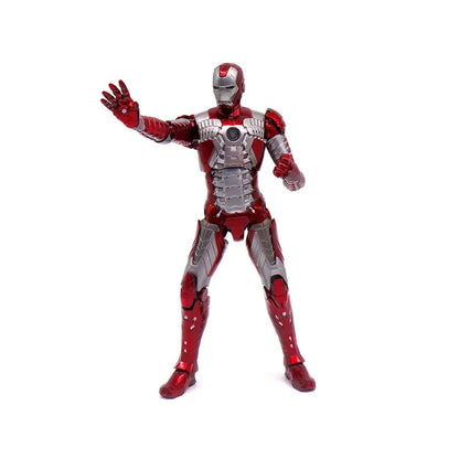 ZD Toys Ultimate Action Figure 7″ Iron Man Mark V (MK5) – Marvel Avengers Edition (No Light‑Up) - Jaiman Toys