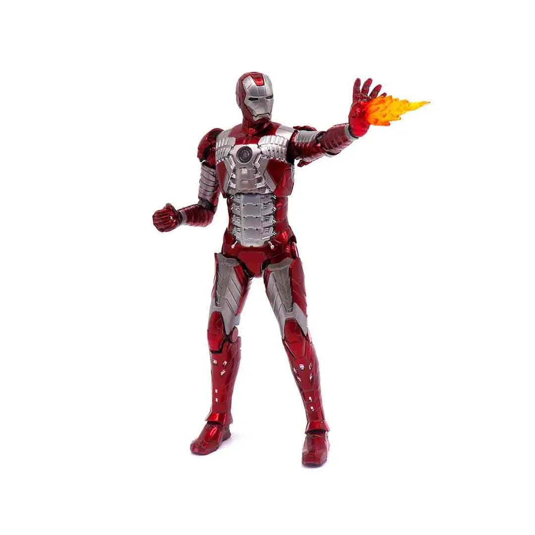 ZD Toys Ultimate Action Figure 7″ Iron Man Mark V (MK5) – Marvel Avengers Edition (No Light‑Up) - Jaiman Toys