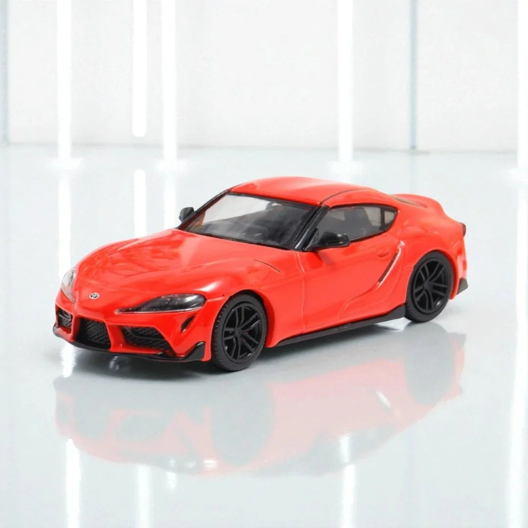 BSC 1:64 Scale Toyota GR Supra A90 Red Diecast Cat Model - Jaiman Toys