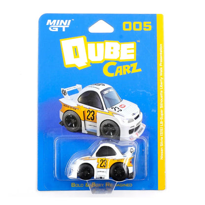 Mini GT Qube Carz Nissan LB-Super Silhouette S15 SILVIA Liberty Walk – Blister Pack