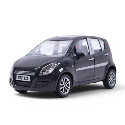Centy Wheel Force Ritz Pull Back Action Toy Car Black | Friction Powered Mini Hatchback Model | Toy Vehicle for Kids Age 3+ | BGX