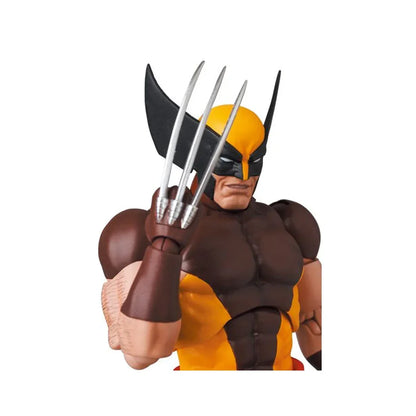 MAFEX No.138 Wolverine Action Figure | X-Men Marvel Comics | 6-Inch Collectible