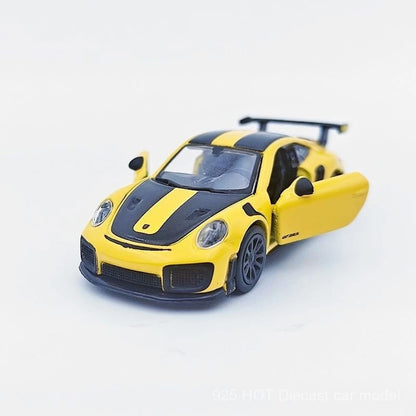 Bburago Porsche 911 GT2 RS 1:64 Die-Cast Car with Opening Doors