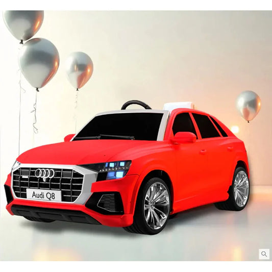 EMotorad Formula Fun AUDI Q8 Toy Car – Yellow Remote Control Racing Model - Red