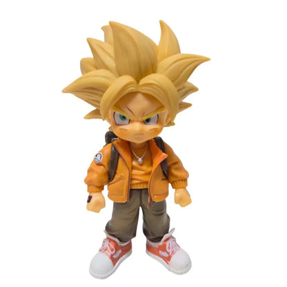 Dragon Ball Super Saiyan Street Style Trunks Figure – Urban Outfit Chibi Collectible - Jaiman Toys