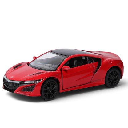 RMZ City Honda NSX 1:32 Scale Die-Cast Model Car –  Collectible Japanese Supercar with 2 Colour Variants, Opening Doors, Pull-Back Actio