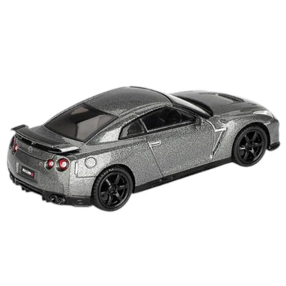Mini GT 1:64 Nissan GT-R NISMO R35 CRS Dark Metal Grey – Premium Die-Cast Collector Car