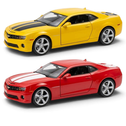 RMZ City 1:32 Chevrolet Camaro Diecast Model Car – Yellow/Red (2 Variants)