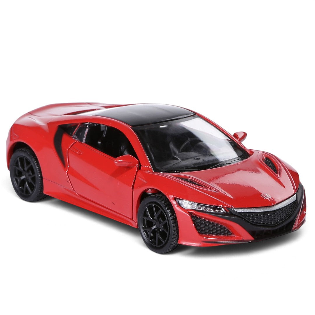 RMZ City Honda NSX 1:32 Scale Die-Cast Model Car –  Collectible Japanese Supercar with 2 Colour Variants, Opening Doors, Pull-Back Actio