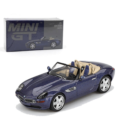 Mini GT 1:64 Nissan LBWK S15 Silvia GARASIDRIFT 2025 + BMW Z8 Alpina Diecast Model Combo