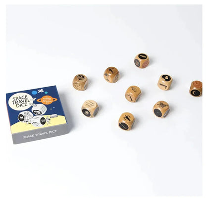 Space Travel Dice – Magma for Laurence King - Jaiman Toys