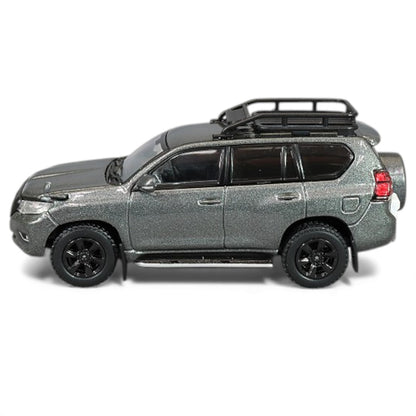 GCD 1:64 Toyota Land Cruiser Prado 150 – Grey | Premium Diecast SUV Model