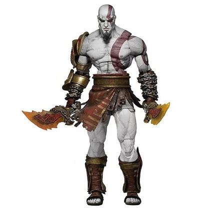 God of War 3 - Kratos - Character Model Action Figure - Anime Toy 7" Kratos Flame Knife Action Figure Figure Figure