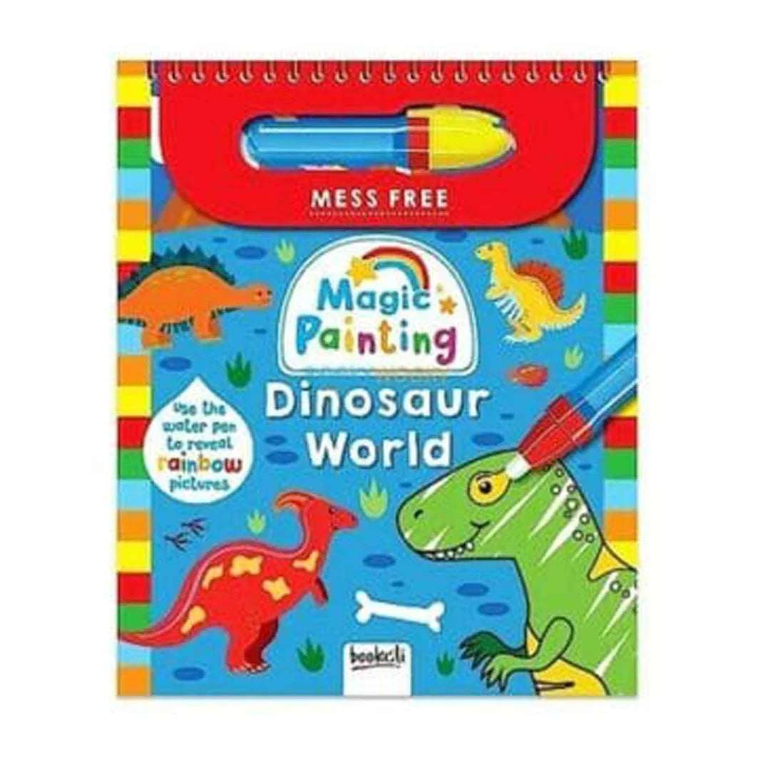 Magic Painting: Dinosaur World – Bring Prehistoric Giants to Life! (By Bookoli) - Jaiman Toys