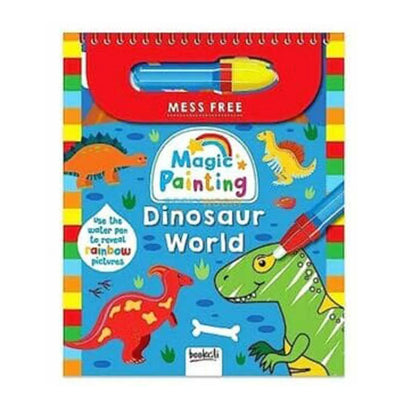 Magic Painting: Dinosaur World – Bring Prehistoric Giants to Life! (By Bookoli) - Jaiman Toys